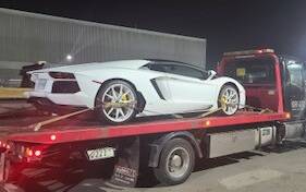 lamborghini driver in york busted for going 170 km/h in 60 km/h zone