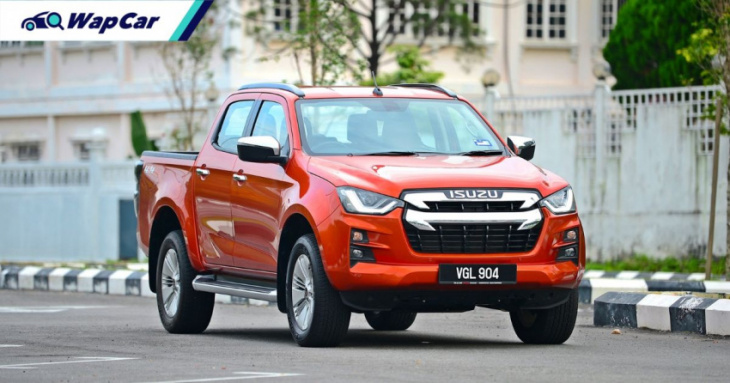 the isuzu d-max is killing it in the malaysian market with solid sales for h1 2022 and an estimated record year on hand