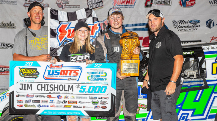chisholm savors first usmts trophy in mason city
