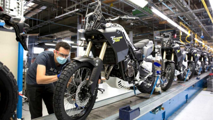 take a look inside a yamaha motorcycle factory in france