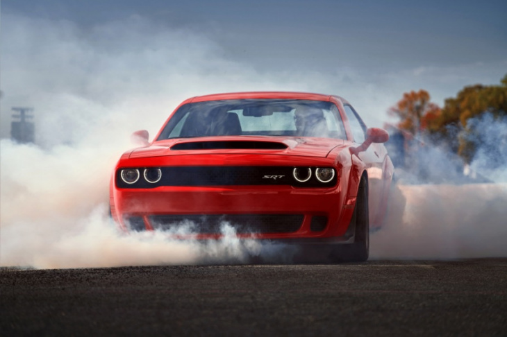 rumored 909-hp dodge challenger slays demon with e85