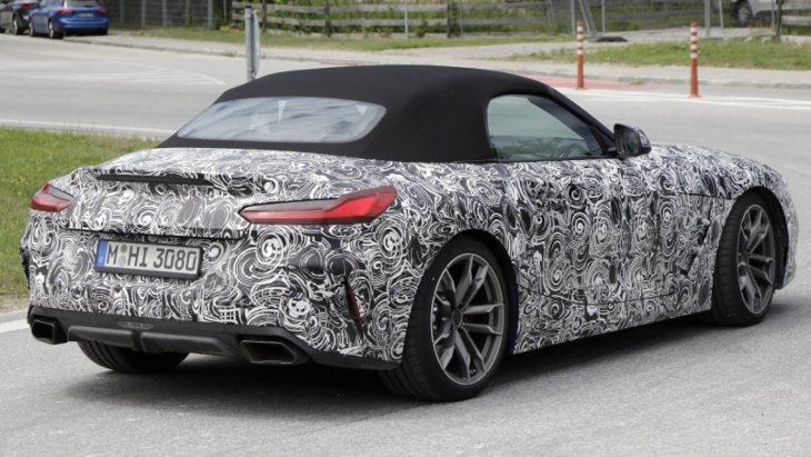 new bmw z4 facelift on the way for 2023