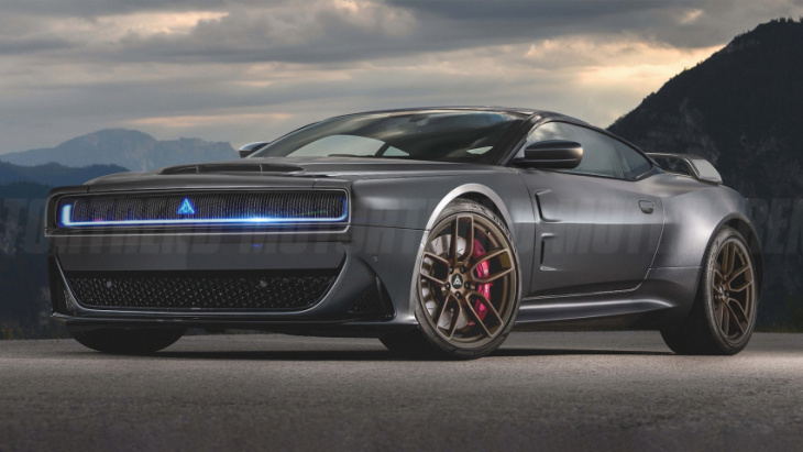 2025 dodge emuscle electric muscle car: smoke all four of ’em