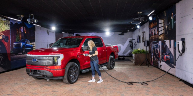 how a ford f-150 lightning powered a night of rock
