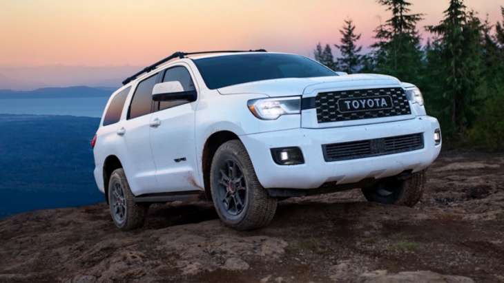toyota won’t build you a 2022 sequoia even if you want one