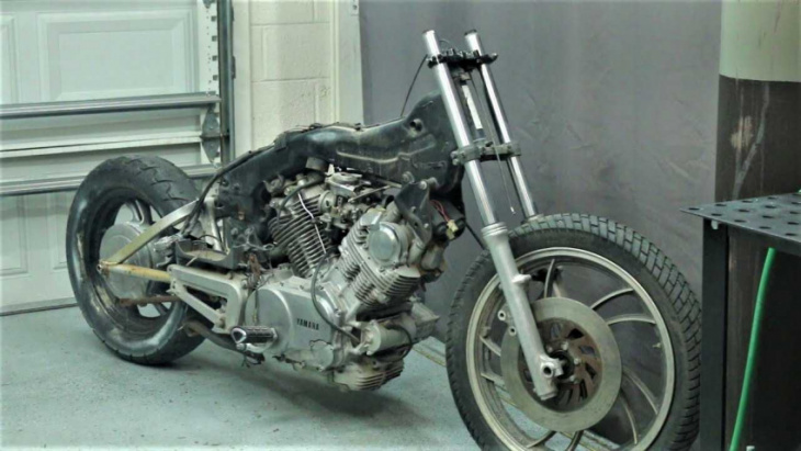 doctor motorcycle kicks off twin-turbo yamaha virago custom build