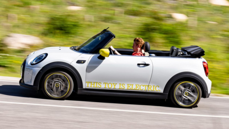 mini electric convertible is a one-off, drop-top ev