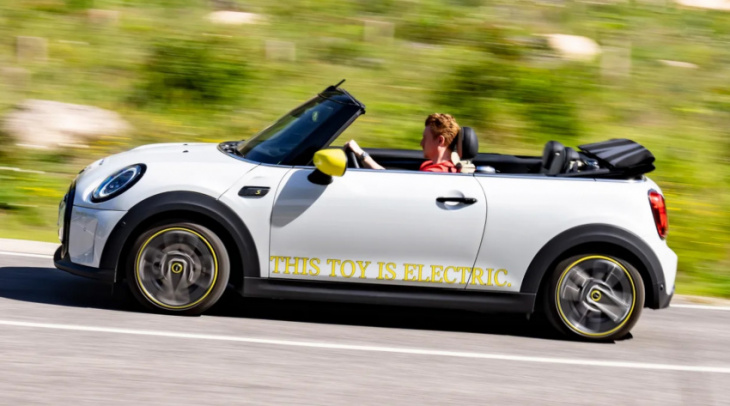 mini electric convertible reserved for next generation