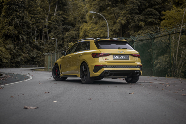 android, mreview: audi rs 3 sportback - ridiculously swift