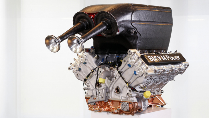 bmw’s 640bhp m hybrid v8 endurance racer uses an old dtm engine