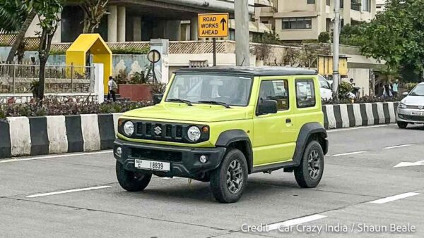 suzuki jimny spotted on mumbai roads – is a private import