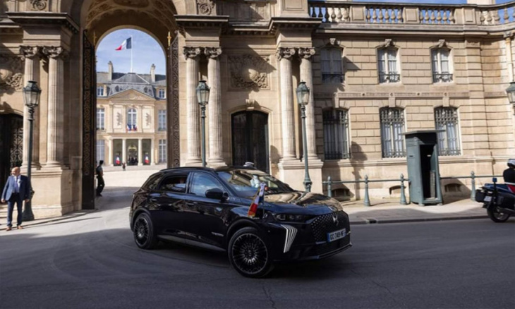 new ds 7 élysée at the service of french presidency on bastille day