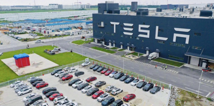 tesla accounts for half of china’s electric vehicle exportations