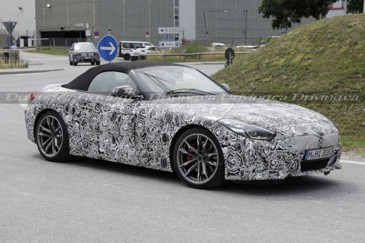 spied! looks like the next bmw z4 gets a nip and tuck