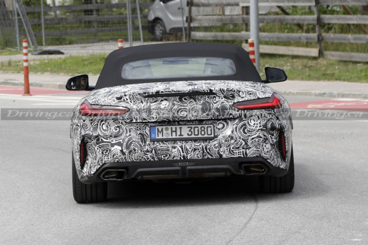 spied! looks like the next bmw z4 gets a nip and tuck