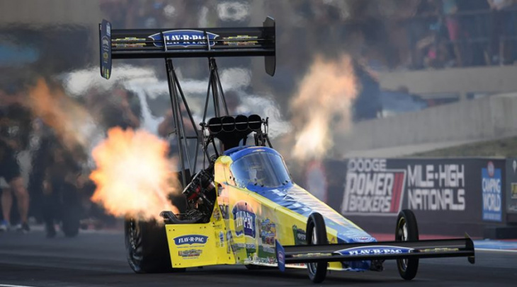 brittany force among no. 1 qualifiers at nhra mile-high nationals