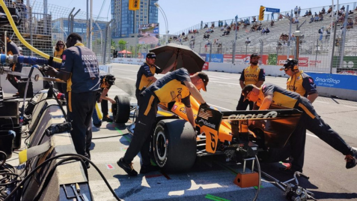 toronto’s tight pit lane expected to be problematic