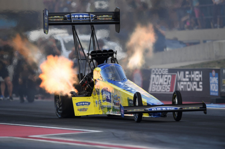 nhra mile-high saturday qualifying, sunday pairings: another no. 1 for brittany force