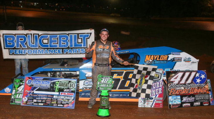 stricker staves off falloway for 3rd annual area 51 victory