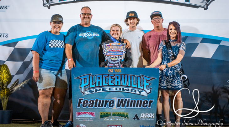 jodie robinson is a placerville speedway winner at last