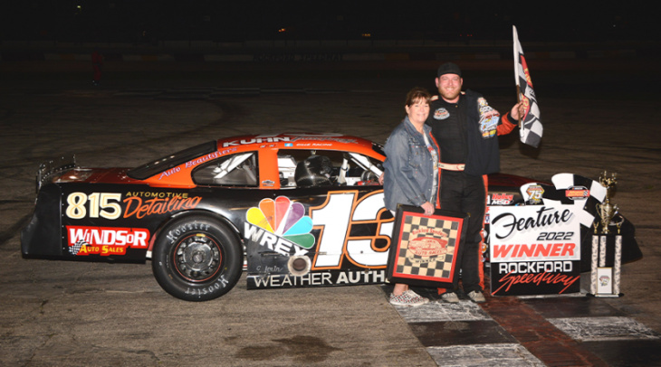gille captures rockford late model feature