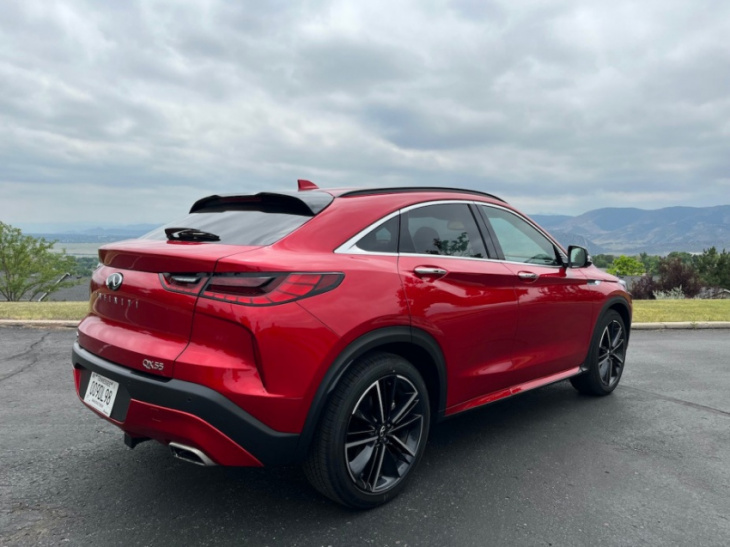 android, the 2022 infiniti qx55 is the luxury crossover that lacks a little elegance