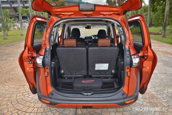 used toyota sienta - from rm 56k, skip the alza's 6-month waiting period and get 2 powered sliding doors for free