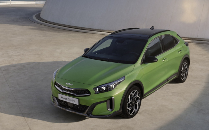 android, kia xceed gets a light facelift, upgraded tech and the addition of the sporty gt-line trim line to the range