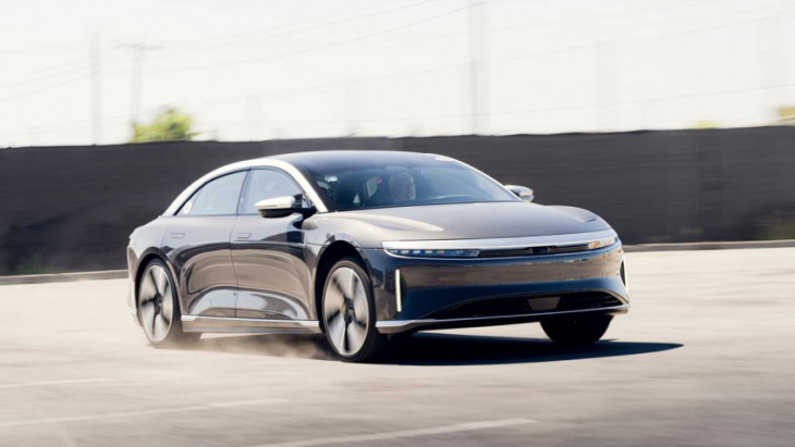 android, 2022 lucid air grand touring first drive: bright future baby