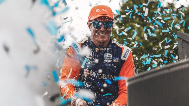 andretti’s words ‘mean everything’ to dixon as he matches win record