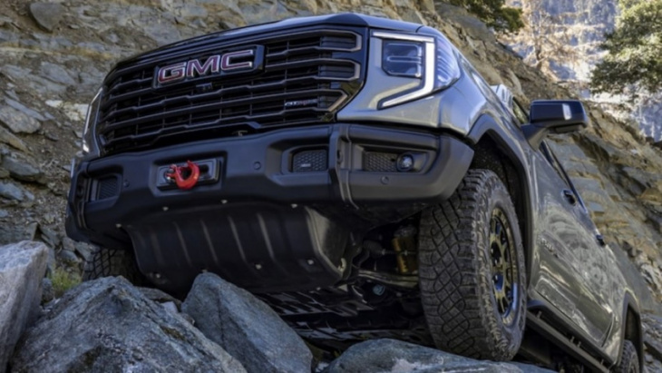how to, what did the aev edition fix for the 2023 gmc sierra at4x?