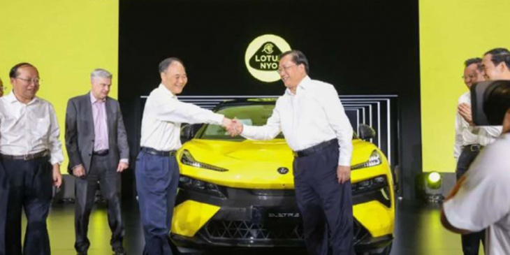 lotus completes billion dollar factory in china, rolls first all-electric eletre off assembly line