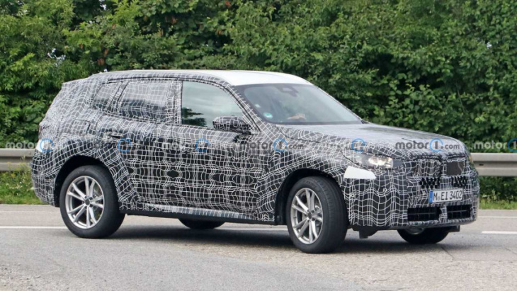 new bmw x3 crossover spy shots capture base model out testing