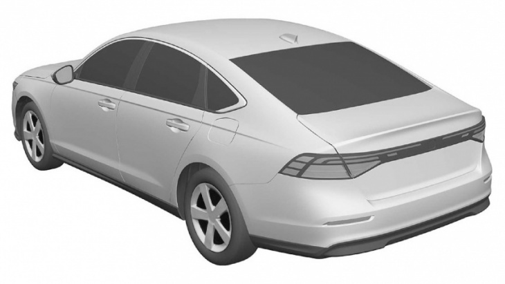 2024 honda accord design revealed in patent drawings