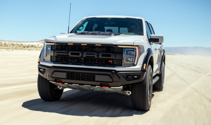 android, ford f-150 raptor r revealed with v8 power