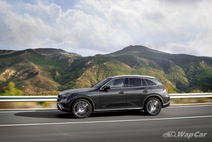 one step closer to malaysia - 2023 mercedes-benz glc (x254) goes on sale in europe