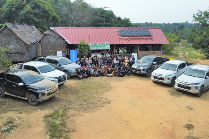 mitsubishi motors malaysia helps orang asli community