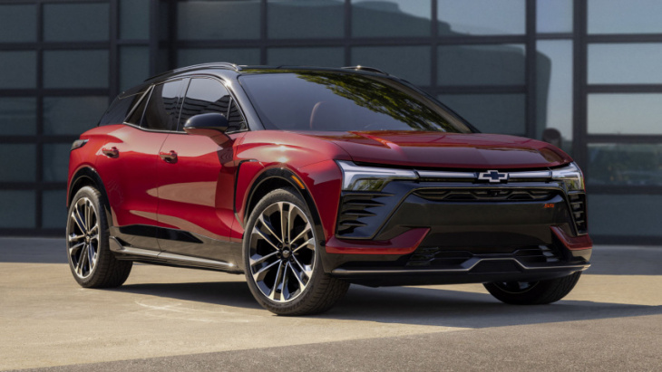 the new chevrolet blazer is a $45k electric suv