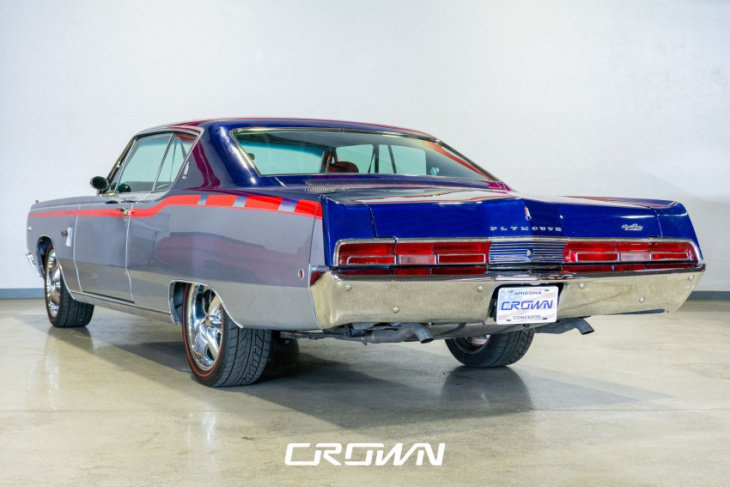 restomod plymouth 1967 sport fury is built to impress