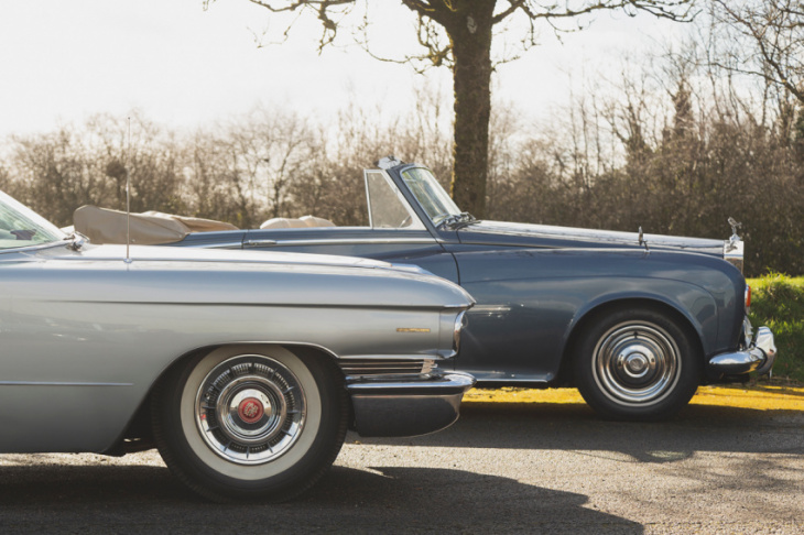 rolls-royce silver cloud iii vs cadillac series 62: the sky is the limit