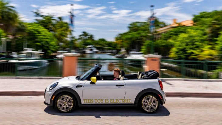 convertible electric mini cooper? yes please
