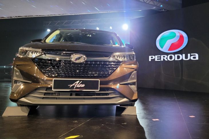 all-new perodua alza launched; 30,000 bookings received