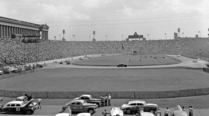 nascar has a storied history in chicago