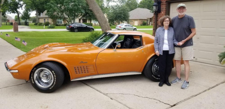 after more than a quarter-century, this 1971 corvette found its way home