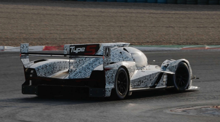 acura’s new le mans racer on track for the first time