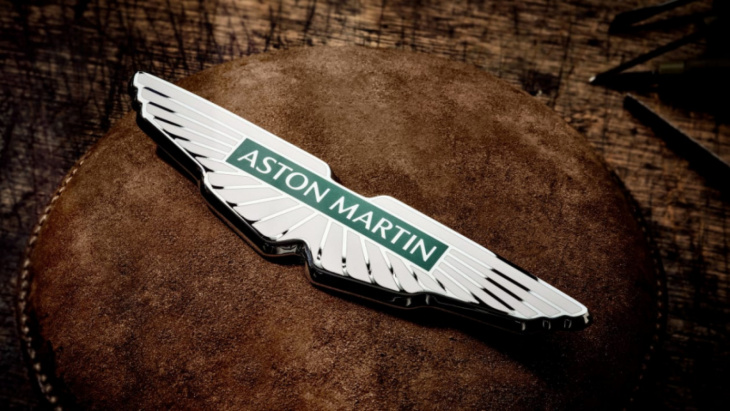 new aston martin badge revealed