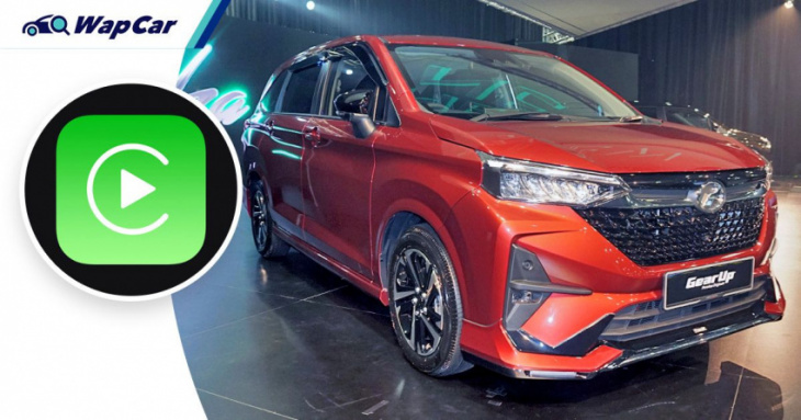 android, does the 2022 perodua alza come with apple carplay? yes and no
