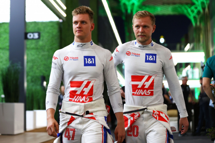 kevin magnussen set at haas f1 for 2023; mick schumacher's future in doubt