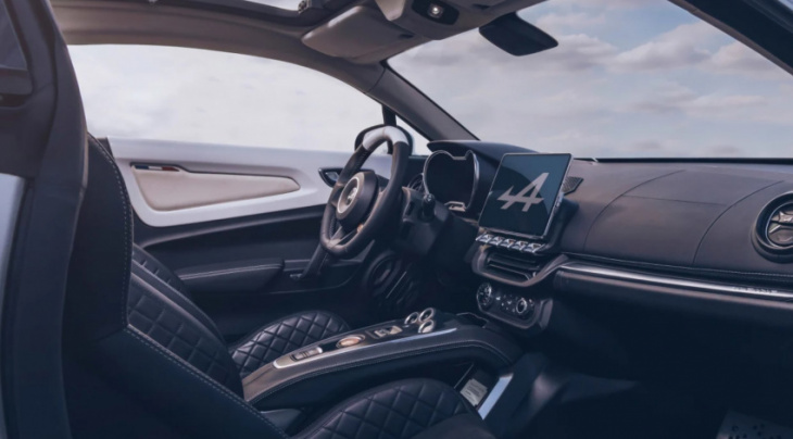 android, alpine a110 e-ternite electric concept car revealed