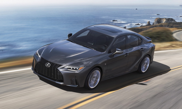 the lexus is500 f sport performance comes home to japan